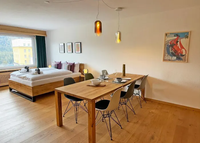 Cresta Jagd, Holz, Aussicht, Parkplatz - Sb28 سانت موريتز