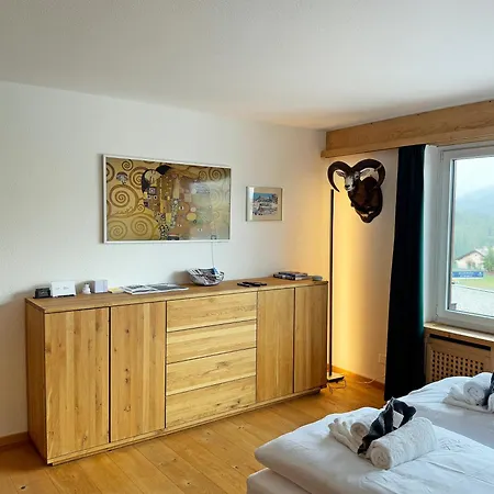 Daire Cresta Jagd, Holz, Aussicht, Parkplatz - Sb28 Saint-Moritz