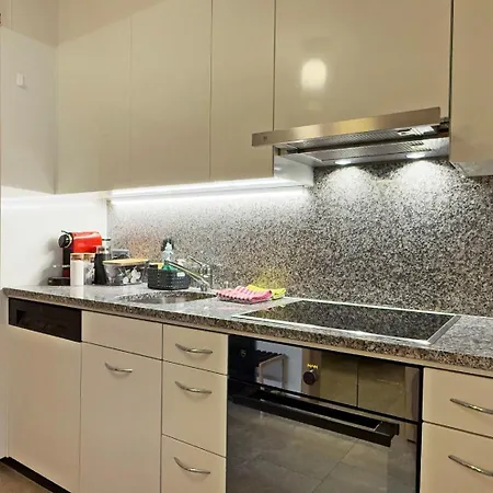 Daire Cresta Jagd, Holz, Aussicht, Parkplatz - Sb28 Saint-Moritz